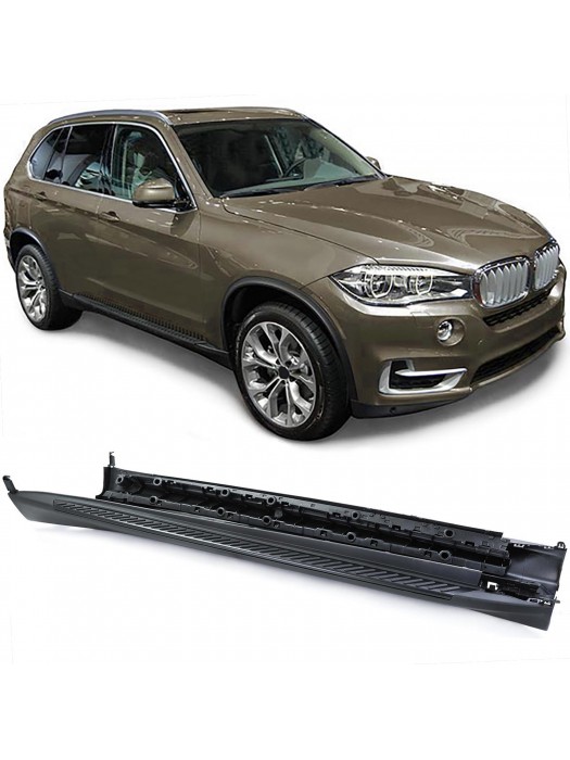 Boční nášlapy BMW X5 F15 (2014+) - černé